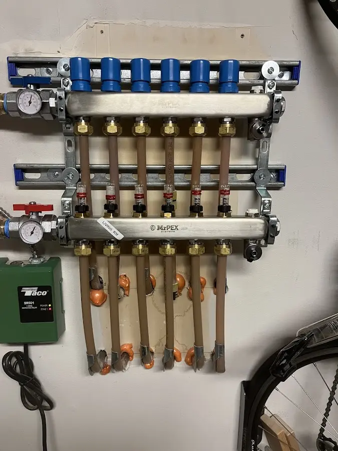 Plumber performing Leak Detection at a residential property in Casselberry